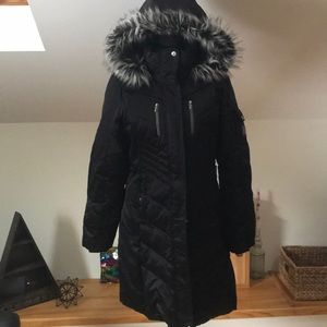 Zeroxposur black long winter coat